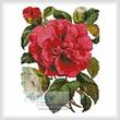 cross stitch pattern Pink Camellia
