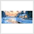 cross stitch pattern Peaceful Evening