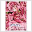 cross stitch pattern Bed of Roses