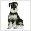cross stitch pattern Schnauzer