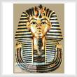 cross stitch pattern Tutankhamun
