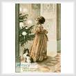 cross stitch pattern Victorian Christmas 3