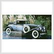 cross stitch pattern Vintage Car 3