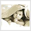 cross stitch pattern Baby Face (Sepia)