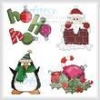 cross stitch pattern Christmas Motifs 7
