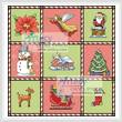 cross stitch pattern Christmas Sampler
