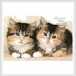 cross stitch pattern Cute Kittens
