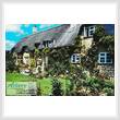 cross stitch pattern English Cottage 2