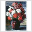 cross stitch pattern Floral Display 3