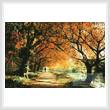 cross stitch pattern Forever Autumn