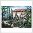 cross stitch pattern A French Garden