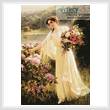 cross stitch pattern Gathering Flowers