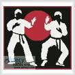 cross stitch pattern Karate