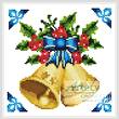 cross stitch pattern Mini Christmas Bells