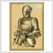 cross stitch pattern Medieval Armour