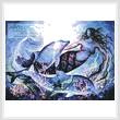cross stitch pattern Mermaid