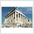 cross stitch pattern Mini Parthenon