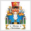 cross stitch pattern Nutcracker