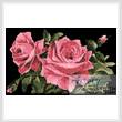 cross stitch pattern Pink Roses 1