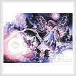 cross stitch pattern Snow Queen