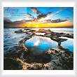cross stitch pattern Sunset Rock Pools