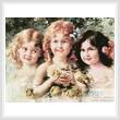cross stitch pattern Three Sisters