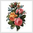 cross stitch pattern Victorian Bouquet 2