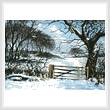 cross stitch pattern At Winters Gate