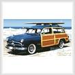 cross stitch pattern Woodie