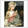 cross stitch pattern A Young Girl with Her Doll