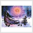 cross stitch pattern Yuletide