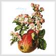 cross stitch pattern Apple Blossom
