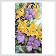cross stitch pattern Tulips and Daffodils
