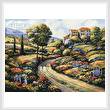 cross stitch pattern The Villa B