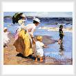 cross stitch pattern At the Beach