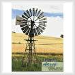 cross stitch pattern Australian Windmill