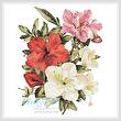 cross stitch pattern Azaleas
