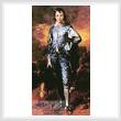 cross stitch pattern Blue Boy