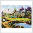 cross stitch pattern Dreamscape