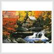cross stitch pattern Glade Creek, Grist Mill