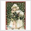 cross stitch pattern Holly Girl