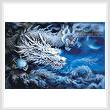 cross stitch pattern White Dragon