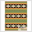 cross stitch pattern Mexican Pattern