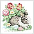 cross stitch pattern Mini Easter Bunny
