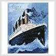 cross stitch pattern Mini Titanic
