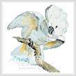 cross stitch pattern Mini White Cockatoo