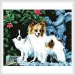 cross stitch pattern Papillons 1