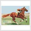 cross stitch pattern Phar Lap