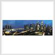 cross stitch pattern Singapore Panorama