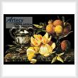 cross stitch pattern Still Life of Oranges and Lemons